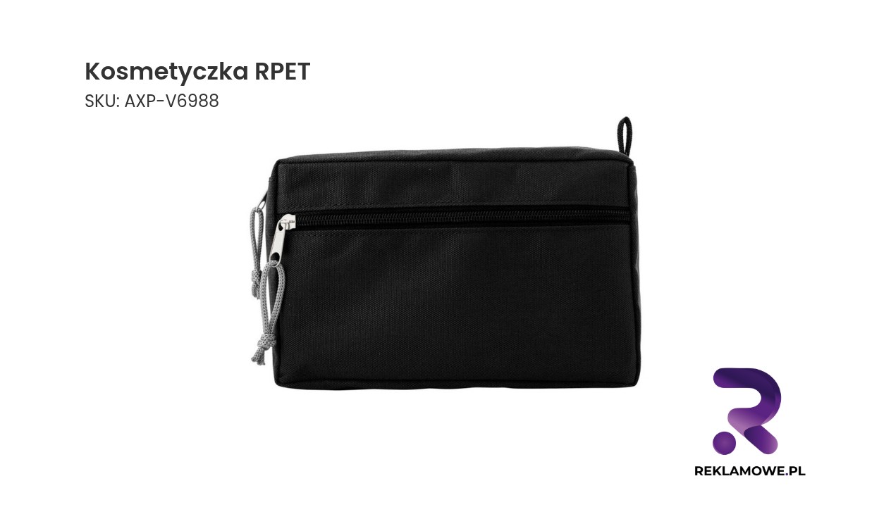 Kosmetyczka wyprodukowana z recyklingowanego PET