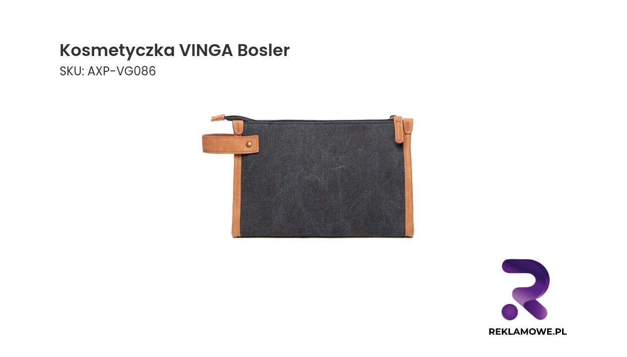 Estetyczna kosmetyczka VINGA Bosler w eleganckim stylu
