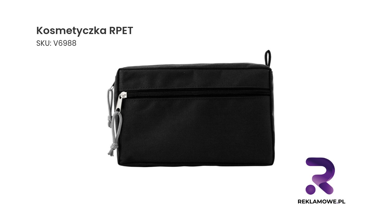 Kosmetyczka wykonana z recyklingowanego PET
